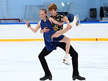Фефелова/Валов выиграли ритм-танец на этапе Гран-при среди юниоров в танцах на льду