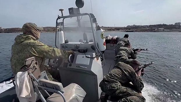 Морской спецназ показал, как защищает берег Крыма от катеров ВСУ