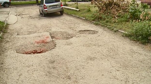 Пензенцы устали ездить по разбитой дороге на проспекте Победы