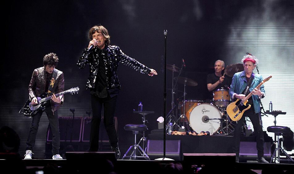 Концерт The Rolling Stones. Более 1,5 млн зрителей. Бразилия, Рио-де-Жанейро, Копакабана. 2006 год.