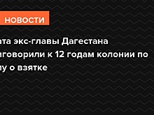 Брата экс-главы Дагестана приговорили к 12 годам колонии по делу о взятке