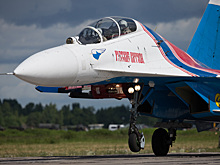 Опубликовано видео последнего выступления разбившегося Су-27