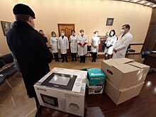 По инициативе губернатора Александра Никитина в больницы, где лечат ковид-пациентов, передали подарки к Новому году в рамках проекта «Мы вместе»
