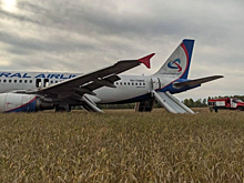 «Уральские авиалинии» сообщили об экстренной посадке Airbus A320 вне аэродрома - видео