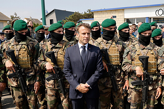 В Госдуме оценили планы Макрона по отправке войск на Украину