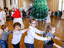 Праздничная елка для детей героев СВО прошла в Таврическом дворце