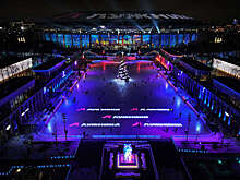 Каток в "Лужниках" в новогодние праздники посетили более 150 тыс. гостей