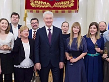 Собянин вручил премии правительства Москвы в области журналистики