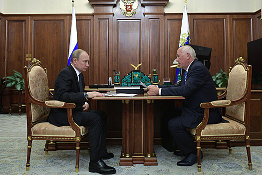 Владимиру Путину рассказали о проектах "Ростеха"