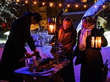 Зимняя праздничная программа стартовала в нижегородских «Заповедных кварталах»