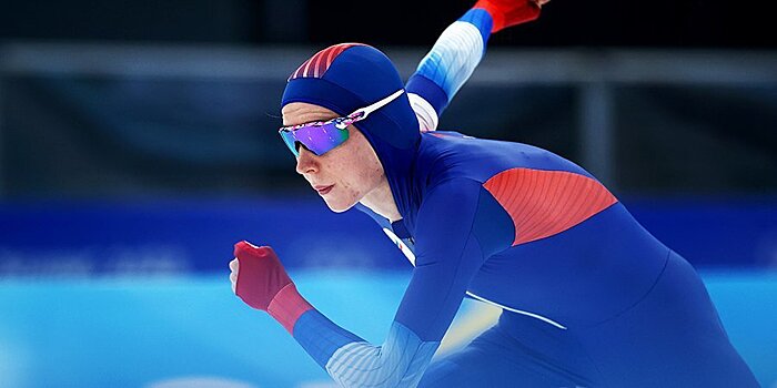 Голубева заняла 3-е место в тестовом забеге на олимпийском катке Пекина, Лаленкова – 4-я, Трофимов – 7-й