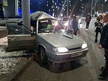 Во Владимире «пятнашка» врезалась в столб