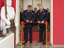 Торжественное открытие Мемориального комплекса «Аллея героев» и «Зала Памяти» Музейно-выставочного комплекса Московского университета МВД России имени В.Я. Кикотя