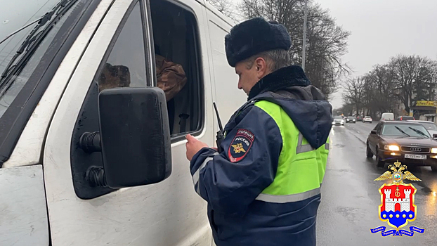 Сотрудники полиции проверили иностранцев-водителей маршрутных такси в Калининградской области
