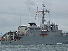 Украина получила от Нидерландов противоминный корабль типа Alkmaar