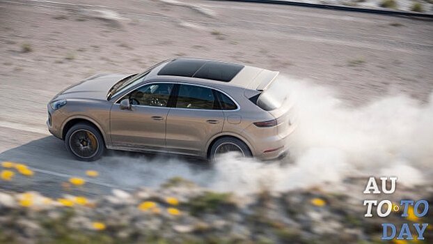 Porsche Cayenne Turbo S E-Hybrid преодолел шведское Готландское кольцо