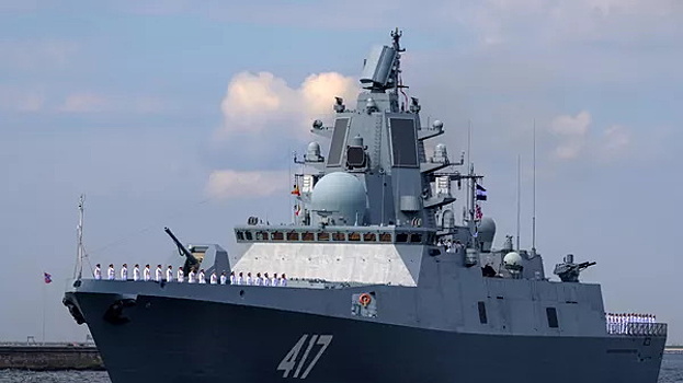 Российский «Адмирал Горшков» прошел техобслуживание