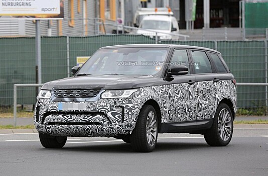 Range Rover Sport готовится к рестайлингу