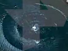 Опубликованы кадры смертельного прыжка мужчины со скалы в ущелье под Норильском