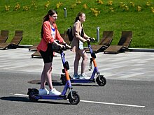 В столице заработали 20 новых "медленных зон" для шеринговых электросамокатов