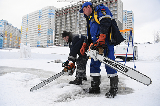 Мясников перечислил правила купания в проруби на Крещение