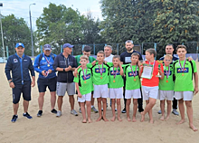 Клуб «Динамо Пушкино» одержал победу на турнире по пляжному футболу