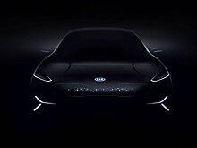 Kia придумала электрический кроссовер со светящейся решеткой