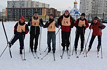 Команда Черемушек стала лучшей по лыжным гонкам