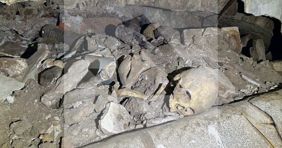 В «первом небоскребе Москвы» обнаружили череп и кости