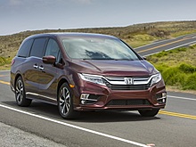 Названы официальные цены минивэна Honda Odyssey нового поколения