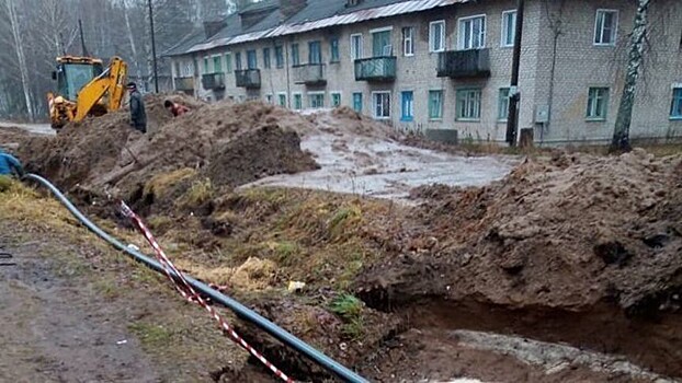 Холодная вода подается во все жилые дома и социальные объекты Лузы