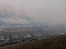 В Забайкалье лесной пожар вплотную приблизился к населенным пунктам