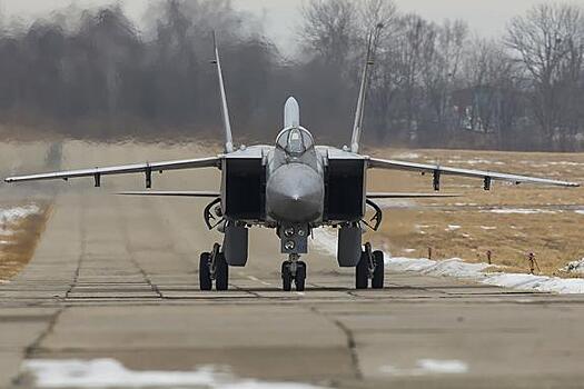 Крушение Миг-31 ВВС Казахстана попало на видео