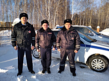 В Свердловской области автоинспекторы предотвратили пожар в частном доме