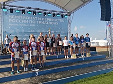Волгоградские триатлонисты удачно выступили в Кузбассе