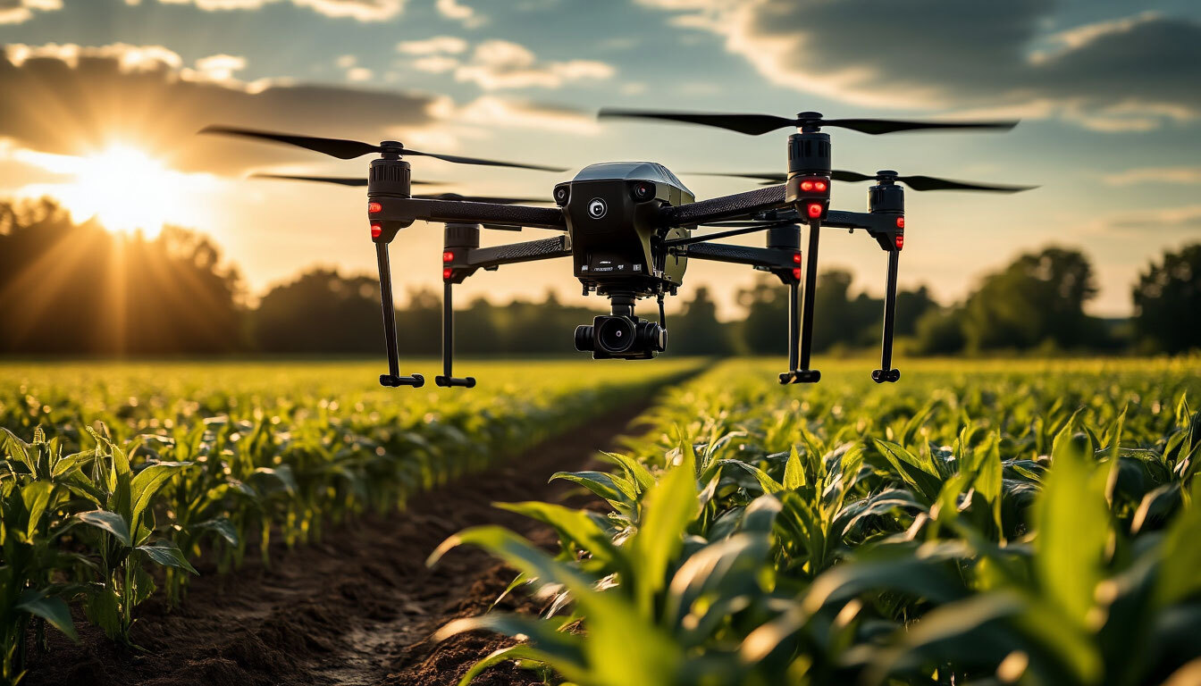 Умный бак для сельскохозяйственных дронов разработали в Университете Иннополис