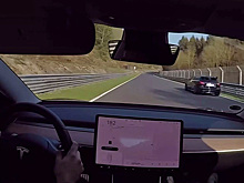 Самая быстрая Tesla Model 3 мчит по Нюрбургрингу
