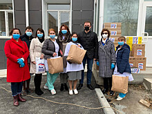 Партия гуманитарной помощи доставлена в самый крупный инфекционный госпиталь Приморья