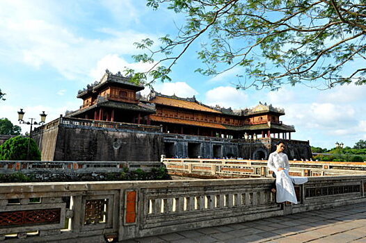 Императорская цитадель Хюэ занимает второе место среди наиболее посещаемых мест