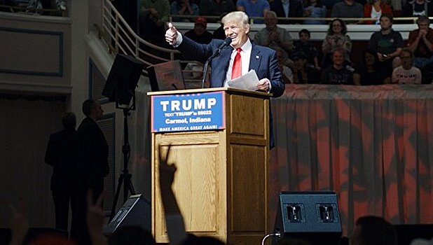 Трамп обошел Клинтон по популярности в США