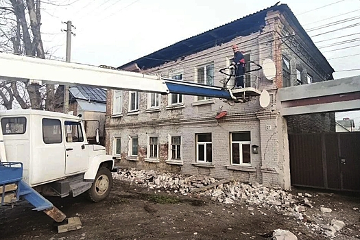 В Саратовской области частично обрушился жилой дом