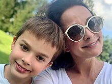 Ольга Кабо показала своего сына-первоклассника