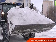 В Казани со 132 км трамвайных путей вывезли 2 тысячи тонн снега