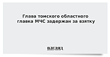 Глава томского областного главка МЧС задержан за взятку