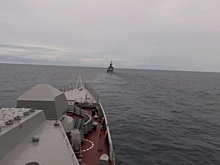 Корабли ТОФ РФ провели совместные маневры с участниками выставки LIMA 2025