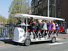 В Амстердаме запретили «пивные велосипеды»