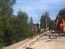 В Новосибирске начали разбирать старый автодорожный мост через Тулу