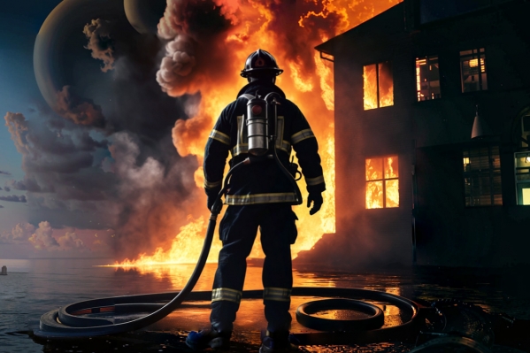 Пожарные более четырех часов тушили жилой дом на Ямале