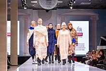 Участница «Московского долголетия» из ЗАО создала наряд для модного показа совместно с дизайнером
