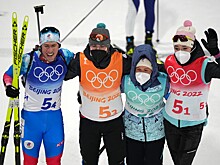 Команда Логинова и Резцова выиграла смешанную эстафету